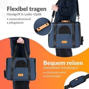 Produktbild für Tiertransportbox CADOCA aus Stoff