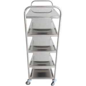 Produktbild für Servierwagen Luxor ESW-500, silber, aus Edelstahl