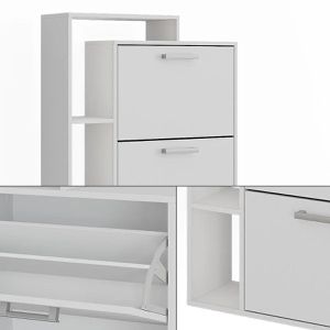 Produktbild für Schuhschrank Vicco Orlando, weiß