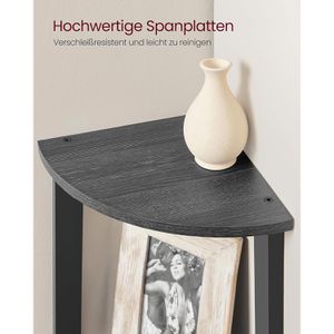 Produktbild für Bücherregal Vasagle LLS034B22, schwarz