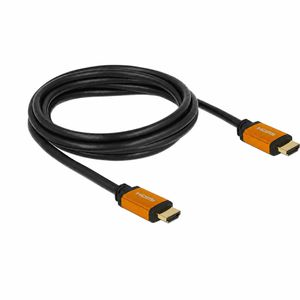 Produktbild für HDMI-Kabel DeLock 85729 HDMI 2.1, vergoldete Stecker