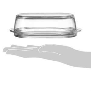 Produktbild für Butterdose Leonardo Ciao 063690, aus Glas