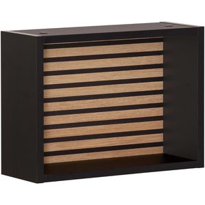 Wandregal Möbelpartner Ekko, 154140, schwarz