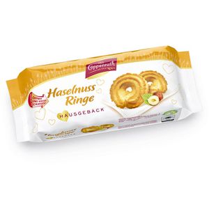 Coppenrath Kekse Hausgebäck Haselnuss Ringe, 200g