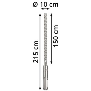 Produktbild für Bohrer Metabo SDS-Plus P4P, 626221000, SDS+