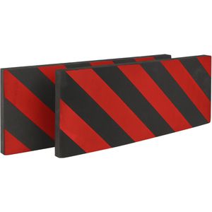 Wandschutz APA Prall-O-Fix, schwarz/rot