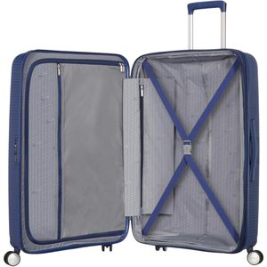 Produktbild für Koffer AmericanTourister Soundbox Spinner exp. blau