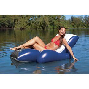 Produktbild für Luftmatratze Intex Floating Recliner, 157 x 109cm