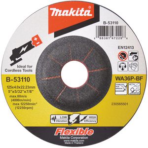 Schruppscheibe Makita B-53110 flexibel