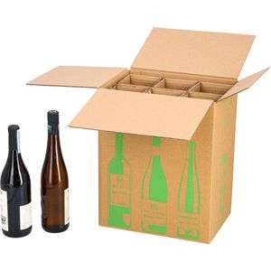 Produktbild für Flaschenkarton Smartboxpro ECOLine, 5 Stück