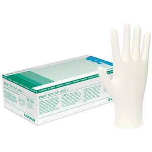 Einmalhandschuhe B.Braun Vasco Nitril Soft, weiß, 200 Stück