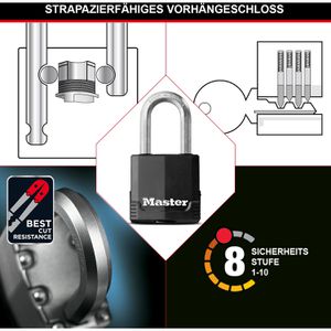 Produktbild für Vorhängeschloss Master-Lock M115EURTLF, 49mm