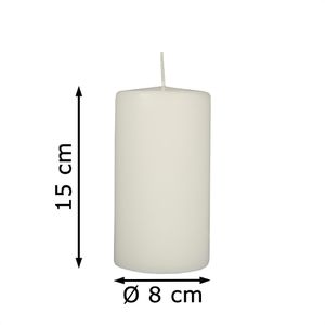 Produktbild für Kerzen Papstar 82095, Stumpenkerzen