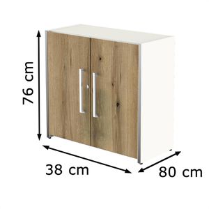 Produktbild für Aktenschrank Kerkmann Move, aus Holz