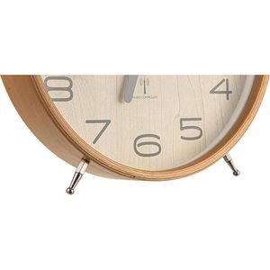 Produktbild für Tischuhr AMS 5118, Holz, analog, Funkuhr
