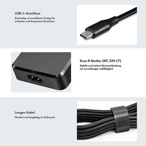 Produktbild für Notebook-Netzteil LogiLink Slim Universal PA0413, 65 Watt