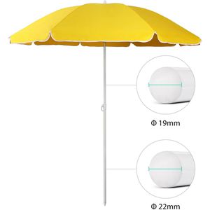 Produktbild für Sonnenschirm Sekey 39916038, rund