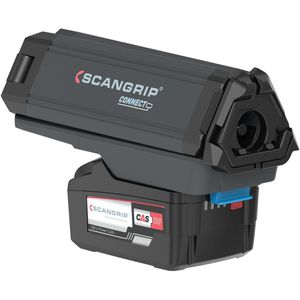 Produktbild für Baustrahler Scangrip Duo Connect, für 18 V / 20 V Akkus