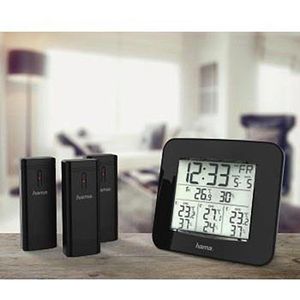Produktbild für Thermo-Hygrometer Hama 186311, EWS-Trio Funk, digital