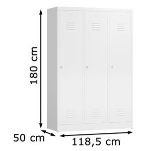 Produktbild für Spind ClassiX X-515137, weiß