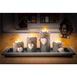 Produktbild für LED-Teelichter Goobay 49868, weiß