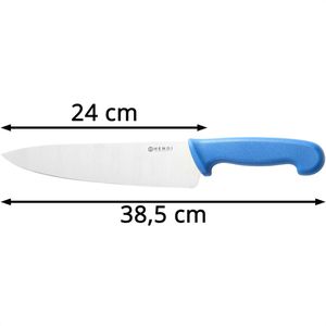 Produktbild für Kochmesser Hendi HACCP 842744, mit Kunststoffgriff blau