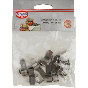 Produktbild für Einweckklammern Dr.Oetker-Küchenhelfer für Einmachgläser