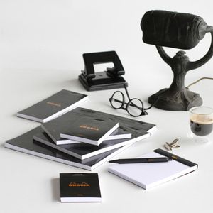 Produktbild für Notizblock Rhodia 132009C, schwarz, A6