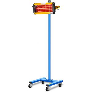 Infrarot-Lacktrockner MSW IR-DRYER1000 mit Leuchtröhre