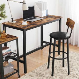 Produktbild für Barhocker Vasagle LBC069B81, mit Lehne