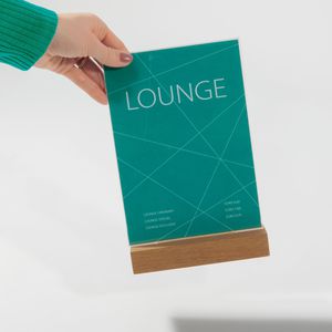 Produktbild für Tischaufsteller Sigel TA256, A4