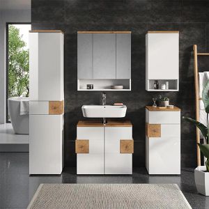 Produktbild für Waschbeckenunterschrank Vicco Eden, stehend