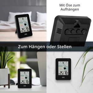 Produktbild für Thermo-Hygrometer ADE WS2310-2, digital, schwarz