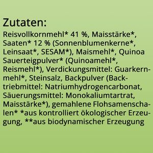 Produktbild für Brotbackmischung Bauckhof Schnellbrot Saaten, BIO