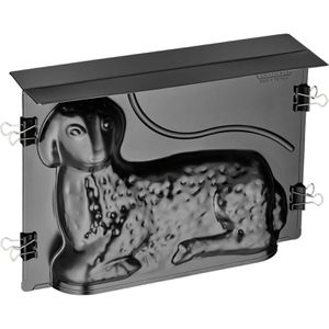 Produktbild für Backform Kaiser 3D-Maxi-Osterlamm, Osterbackform, aus Stahl