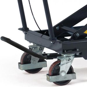 Produktbild für Hubtisch Fetra 6837, fahrbar