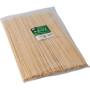 Produktbild für Holzspieße Papstar 16629 pure, Schaschlikspieße