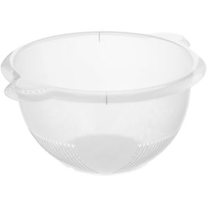 Produktbild für Seiher Rotho Rondo, mit 2 Griffen. aus Kunststoff