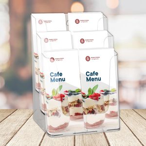 Produktbild für Prospekthalter Europel 350106, transparent