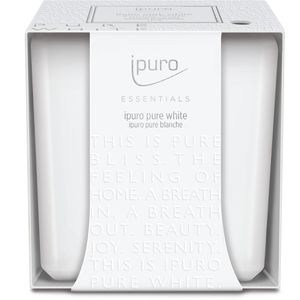 ipuro Duftkerzen Essentials pure white, im Glas, 125g