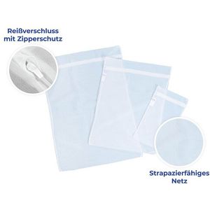 Produktbild für Wäschenetz Wenko feinmaschig, mit Reißverschluss