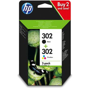 Produktbild für Tinte HP 302 Multipack, X4D37AE