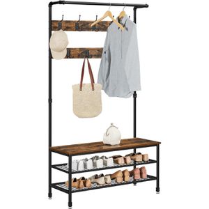 Produktbild für Garderobenständer Vasagle HSR47BX, schwarz