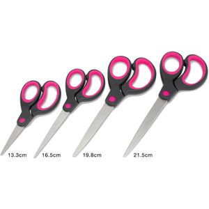 Produktbild für Büroschere RAPESCO 1575 Soft Grip, 4er Set