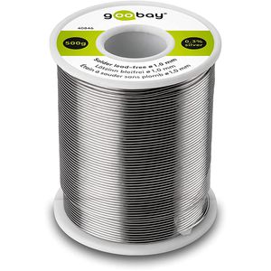 Lötzinn Goobay 40846, mit Flussmittel, bleifrei