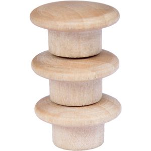 Produktbild für Magnete Legamaster WOODEN 7-181725, Holz, braun