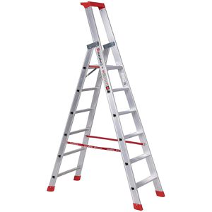Produktbild für Stehleiter Euroline Nr. 32577, 3257706, mit Plattform