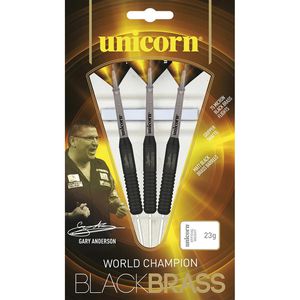 Produktbild für Dartpfeile Unicorn Black Brass Gary Anderson