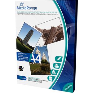 Fotopapier MediaRange MRINK108, für Inkjet, A4
