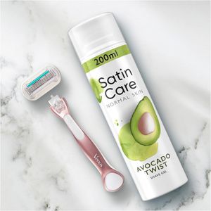 Produktbild für Rasiergel Gillette SatinCare Normal Skin feuchtigkeitsspendend